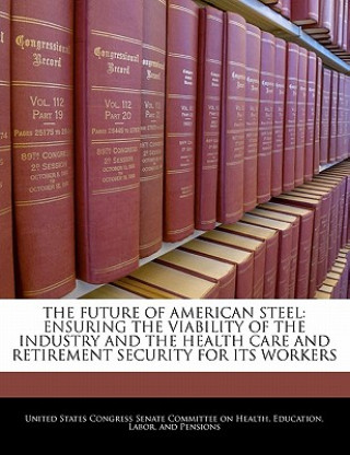 Buch THE FUTURE OF AMERICAN STEEL: ENSURING THE VIABILITY OF THE INDUSTRY AND THE HEALTH CARE AND RETIREMENT SECURITY FOR ITS WORKERS 