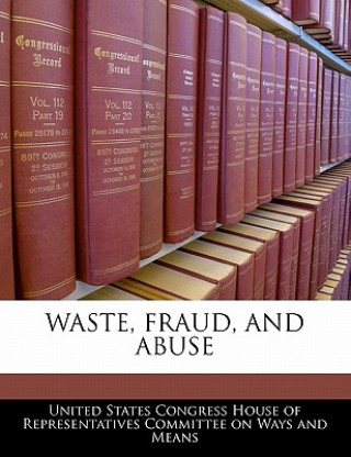 Kniha WASTE, FRAUD, AND ABUSE 