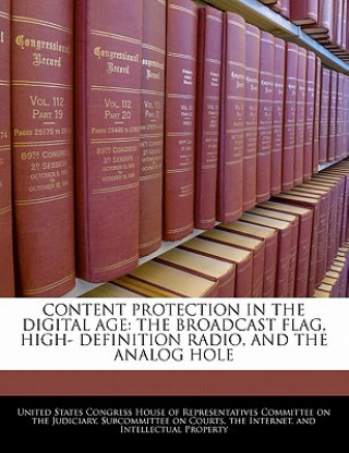 Kniha CONTENT PROTECTION IN THE DIGITAL AGE: THE BROADCAST FLAG, HIGH- DEFINITION RADIO, AND THE ANALOG HOLE 