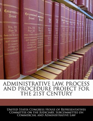 Kniha ADMINISTRATIVE LAW, PROCESS AND PROCEDURE PROJECT FOR THE 21ST CENTURY 