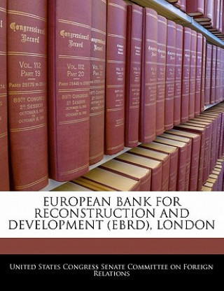 Carte EUROPEAN BANK FOR RECONSTRUCTION AND DEVELOPMENT (EBRD), LONDON 