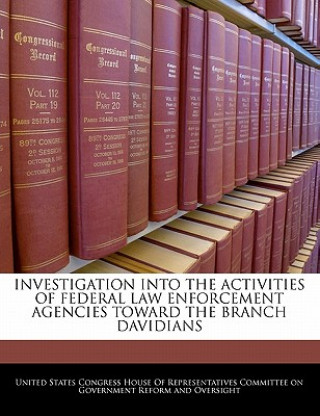 Carte INVESTIGATION INTO THE ACTIVITIES OF FEDERAL LAW ENFORCEMENT AGENCIES TOWARD THE BRANCH DAVIDIANS 