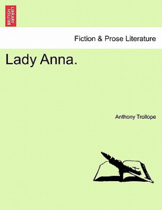 Könyv Lady Anna. Anthony Trollope