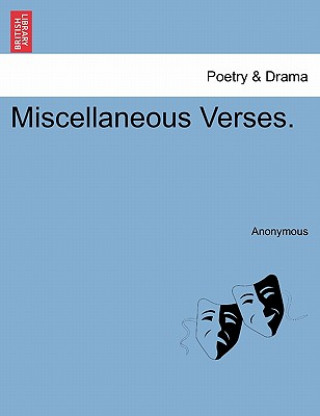 Carte Miscellaneous Verses. Anonymous