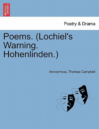 Knjiga Poems. (Lochiel's Warning. Hohenlinden.) Thomas Campbell