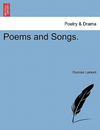 Könyv Poems and Songs. Lamont