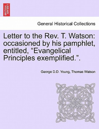 Carte Letter to the Rev. T. Watson Watson