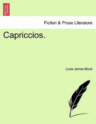 Książka Capriccios. Louis James Block