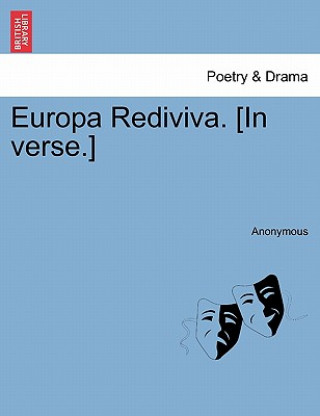 Kniha Europa Rediviva. [in Verse.] Anonymous