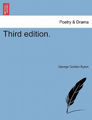 Kniha Third Edition. Lord George Gordon Byron