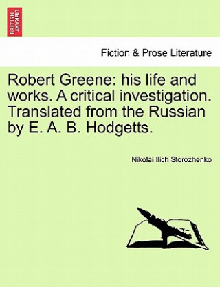 Könyv Robert Greene Nikolai Ilich Storozhenko