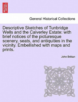 Книга Descriptive Sketches of Tunbridge Wells and the Calverley Estate John (University of Nottingham) Britton