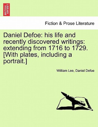 Książka Daniel Defoe William Lee