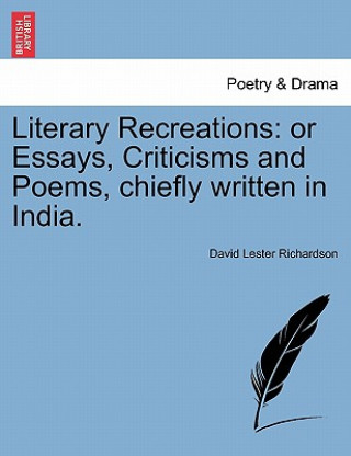 Książka Literary Recreations David Lester Richardson