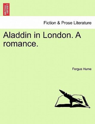 Книга Aladdin in London. a Romance. Fergus Hume