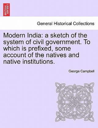 Kniha Modern India Campbell