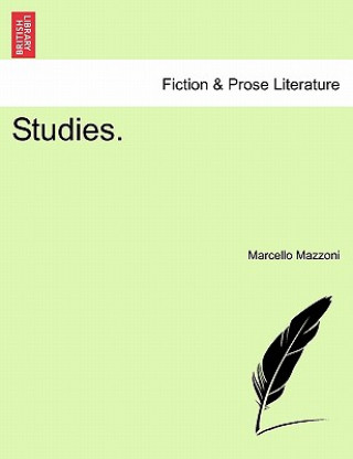 Kniha Studies. Marcello Mazzoni