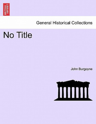 Książka No Title John Burgoyne