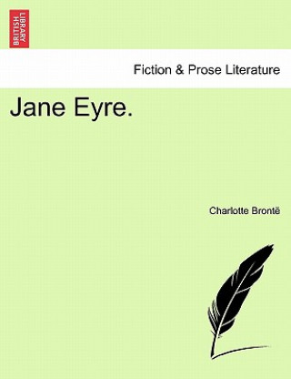 Kniha Jane Eyre. Charlotte Brontë