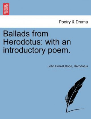 Książka Ballads from Herodotus Herodotus