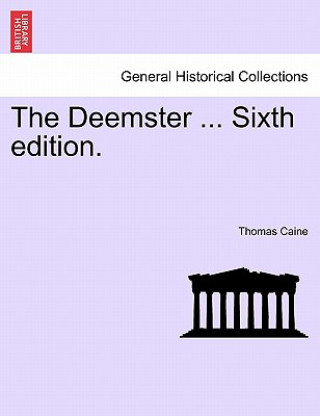 Βιβλίο Deemster ... Sixth Edition. Thomas Caine