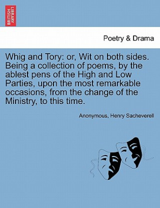 Libro Whig and Tory Henry Sacheverell