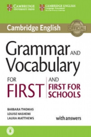 Knjiga Grammar and Vocabulary for First and First for Schools Book with Answers and Audio Barbara Thomas
