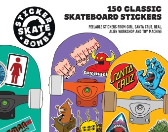 Könyv Stickerbomb Skate Studio Rarekwai (SRK)
