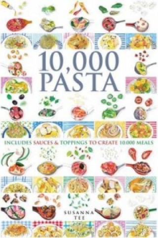 Könyv 10,000 Pasta Susanna Tee