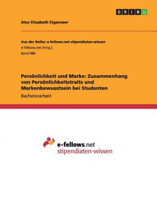 Libro Persoenlichkeit und Marke Alex Elisabeth Eigenseer