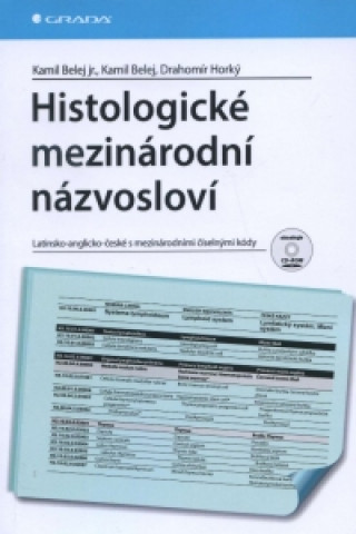 Carte Histologické mezinárodní názvosloví + CD Kamil Belej