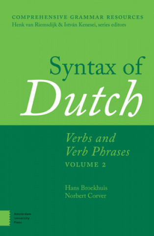 Kniha Syntax of Dutch Hans Broekhuis