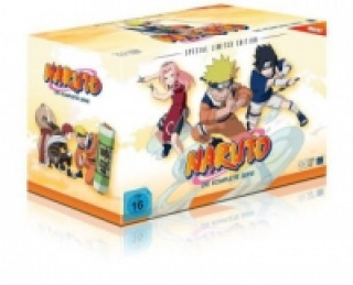 Filmek Naruto - Gesamtedition, 34 DVDs (Special Limited Edition) Masashi Kishimoto