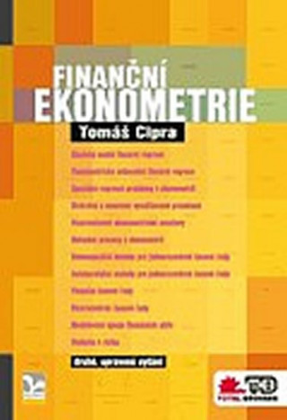 Książka Finanční ekonometrie Tomáš Cipra