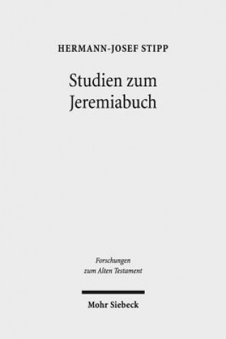 Carte Studien zum Jeremiabuch Hermann-Josef Stipp