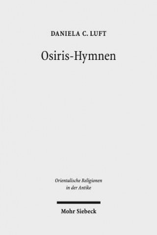 Livre Osiris-Hymnen Daniela C. Luft