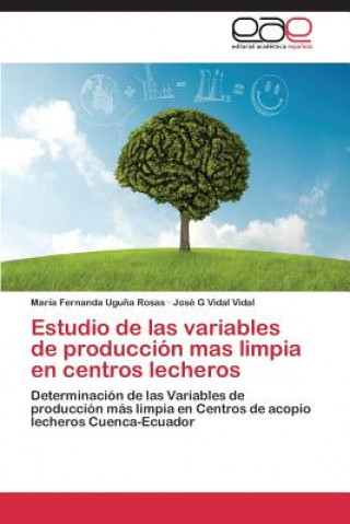 Kniha Estudio de las variables de produccion mas limpia en centros lecheros José G Vidal Vidal