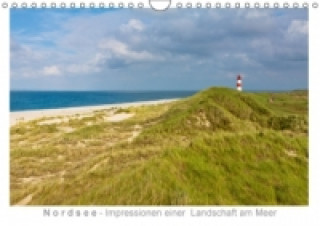 Calendar / Agendă Nordsee - Impressionen einer Landschaft am Meer (Wandkalender immerwährend DIN A4 quer) alender365.com