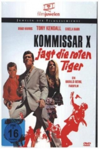 Wideo Kommissar X jagt die roten Tiger, 1 DVD Harald Reinl