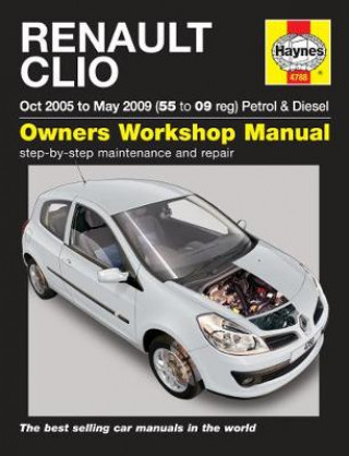 Kniha Renault Clio Petrol & Diesel 05-09 Anon