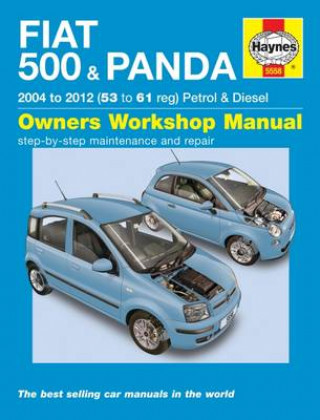 Książka Fiat 500 & Panda Petrol & Diesel 04-12 Anon