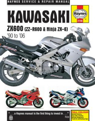 Kniha Kawasaki ZX600 (ZZ-R600 & Ninja ZX6) (90 - 06) Anon