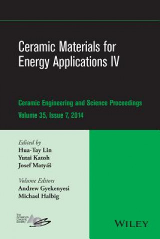 Kniha Ceramic Materials for Energy Applications IV Hua-Tay Lin