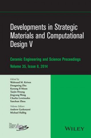 Kniha Developments in Strategic Materials and Computational Design V Dongming Zhu