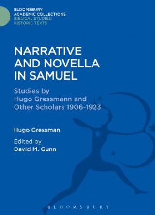 Książka Narrative and Novella in Samuel Hugo Gressmann