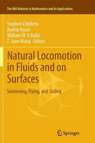 Kniha Natural Locomotion in Fluids and on Surfaces Stephen Childress