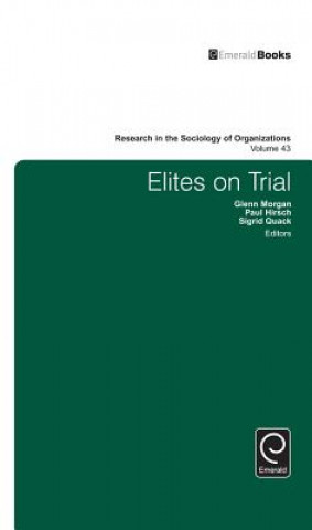 Kniha Elites on Trial Glenn Morgan
