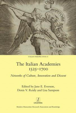Carte Italian Academies 1525-1700 Jane E. Everson