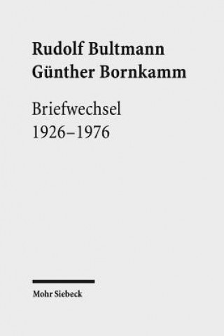 Knjiga Briefwechsel 1926-1976 Günther Bornkamm