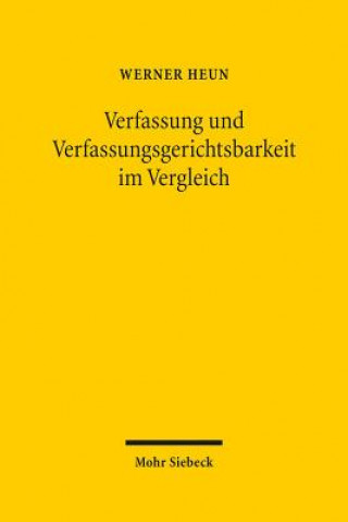 Книга Verfassung und Verfassungsgerichtsbarkeit im Vergleich Werner Heun